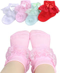 PrinceSasa Little Baby Girl Princess Lace Ruffles Socks Set by PrinceSasa