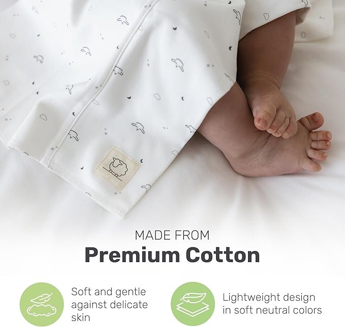 Snug Baby Cotton Burp Cloths, Lightweight Soft Color Feeding Essentials - Image 4