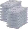 Lovely Care 12 Pack Muslin Burp Cloths 100% Cotton Muslin Cloths Large by Lovely+Care