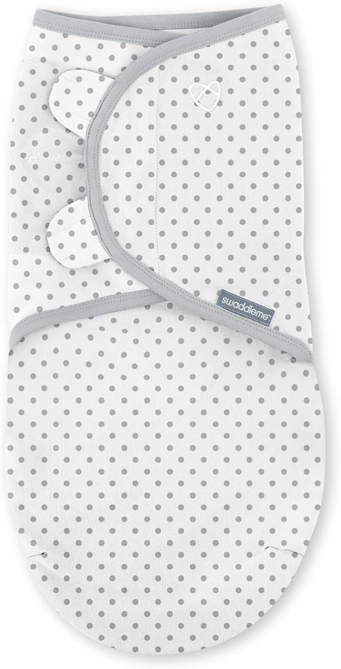 SwaddleMe by Ingenuity Original Swaddle, 100% Cotton, Improves Sleep & Calms - Image 2