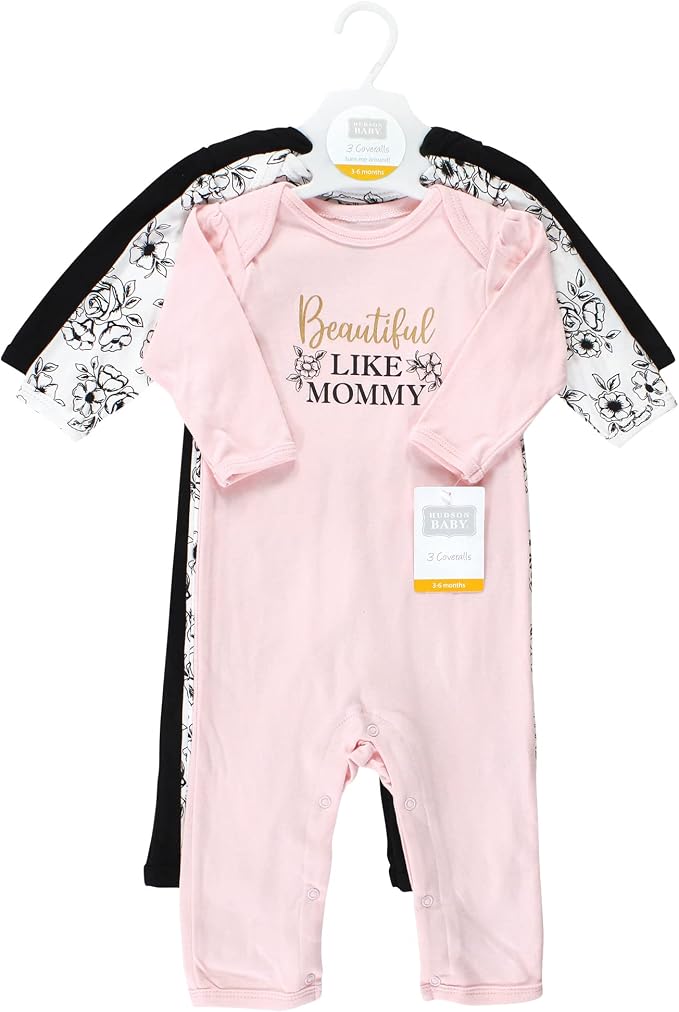 Hudson Baby unisex-child Cotton Coveralls - Image 2
