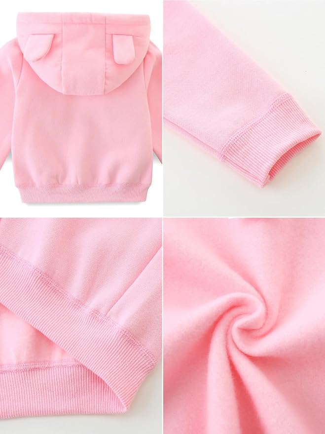 Baby Boy Girl Clothes Zip-Up Hoodies - Image 5