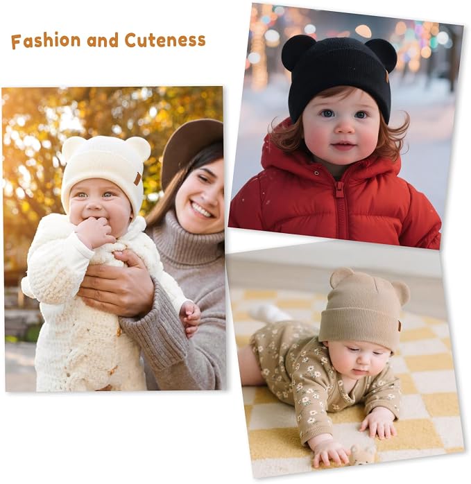 DANMY Baby Beanie Warm Winter Hat - Image 6