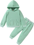 Happy Town Baby Fall Outfits for Girl Boy Long Sleeve Hoodie Top and Long by HappyTown