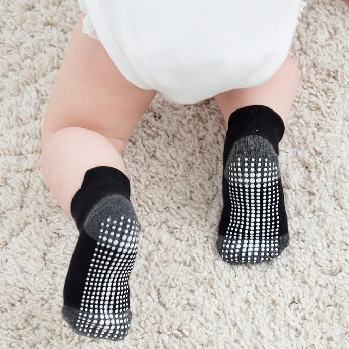 Zaples Baby Non Slip Grip Ankle Socks - Image 3