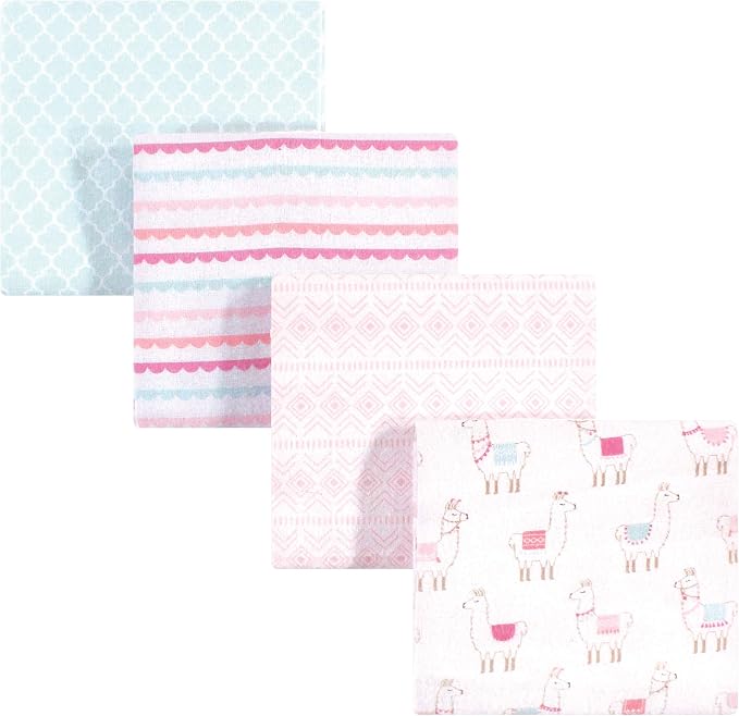 Hudson Baby Unisex Baby Cotton Flannel Receiving Blankets, One Size by HudsonBaby