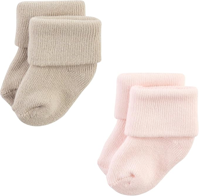 Hudson Baby Baby 8-pack Cotton Rich Newborn and Terry Socks - Image 5