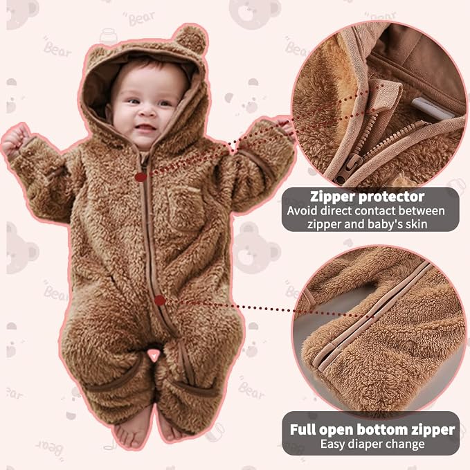 AiWMGL Newborn Baby Bear Outfit - Image 7