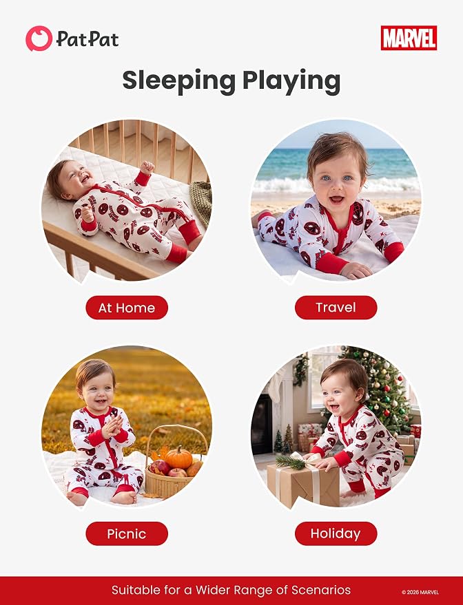 Disney Baby Viscose Made from Bamboo 2-Way Zipper Footie Outfit NB to Inf - Image 7