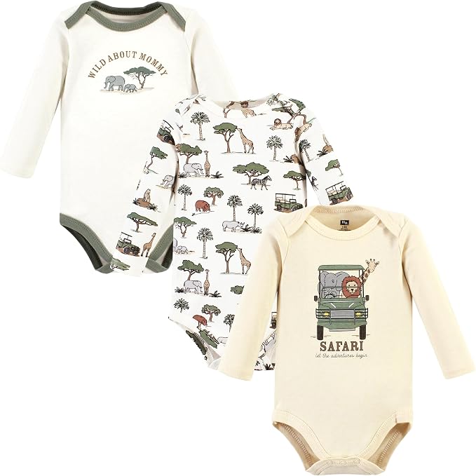 Hudson Baby Unisex Baby Cotton Bodysuits by HudsonBaby