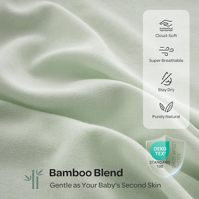 Momcozy Swaddles for Newborns, Quiet Fastener Swaddle for Infant 0-3 Months | - Image 7
