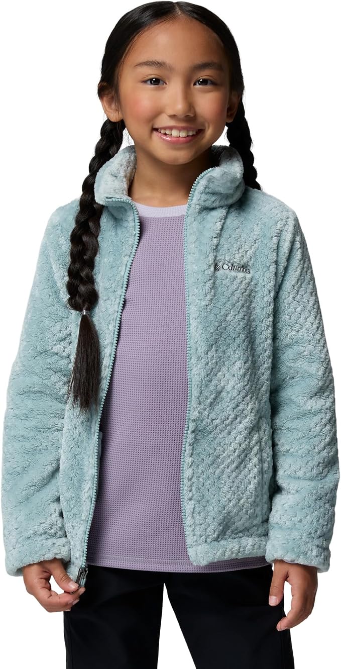 Columbia Youth Girls Fire Side Sherpa Full Zip Fleece Jacket - Image 5