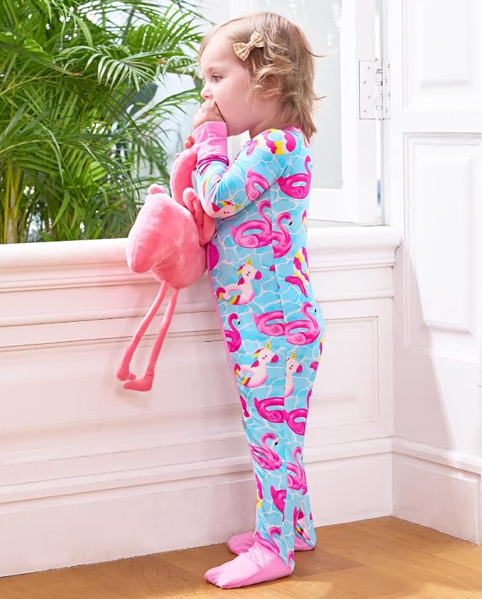 babee Reshinee Viscose Derived from Bamboo Baby Footie Pajamas Convertible - Image 6