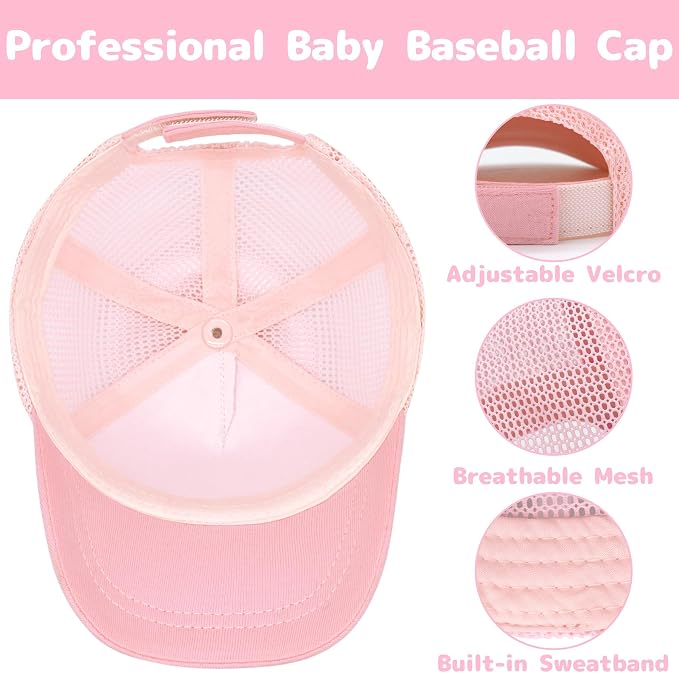 Olreco Baby Baseball Cap Toddler Baseball Hat - Image 3