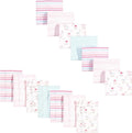 Hudson Baby Unisex Baby Cotton Flannel Burp Cloths and Receiving Blankets by HudsonBaby