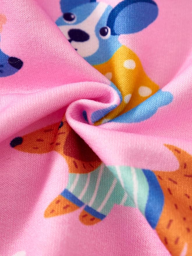 Baby Girl Zip-up Jacket Rainbow Unicorn Cotton Hoodie Sweatshirt Toddler Fall - Image 7