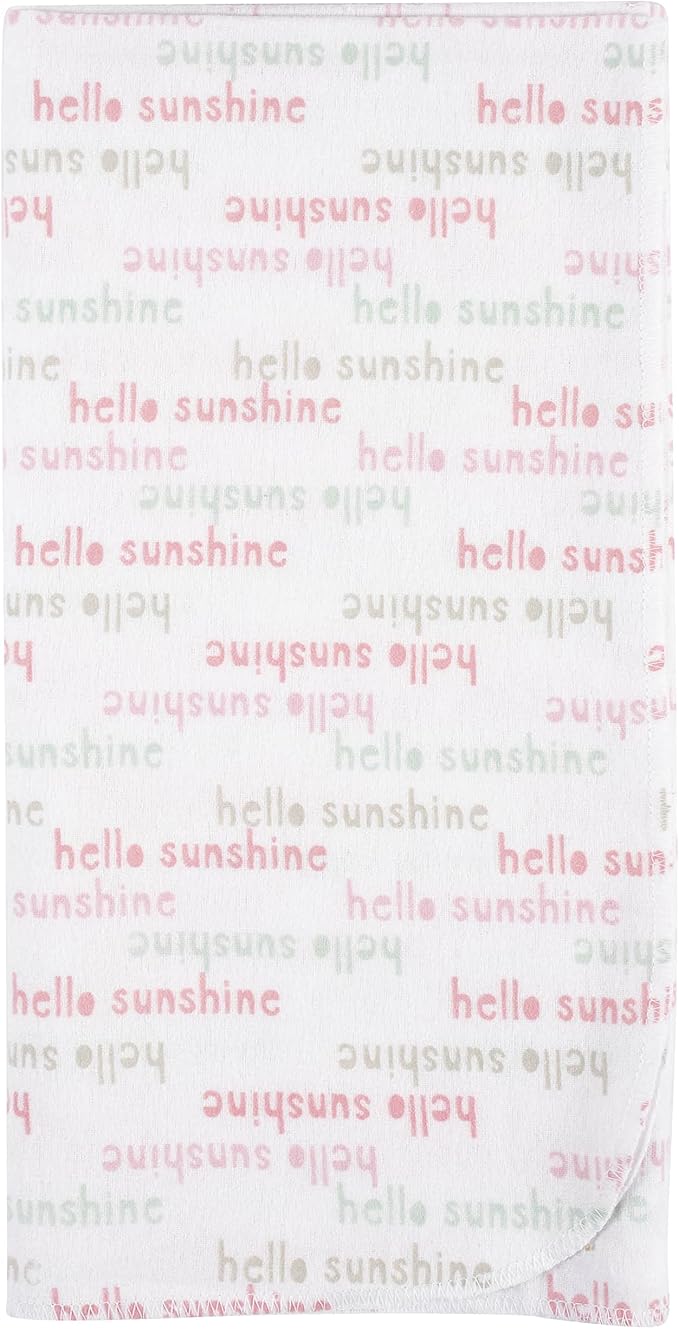 Gerber Girls Newborn Infant Baby Toddler Nursery 100% Cotton Flannel Receiving - Image 4