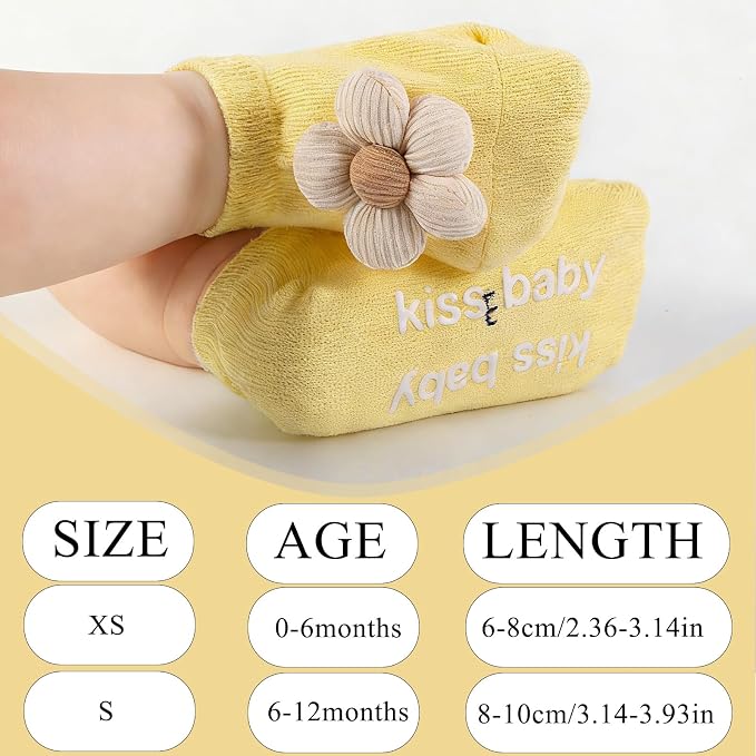 Baby Socks Non-Slip Grips for Babies - Image 5