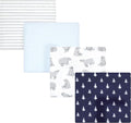 Luvable Friends Little Treasure Flannel Receiving Blankets 4pk by Luvable+Friends