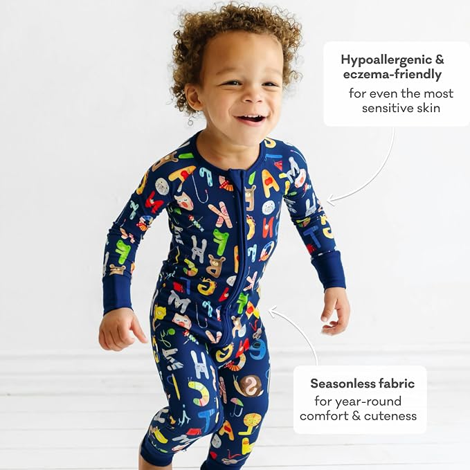 Little Sleepies Pajamas for Baby Boys & Girls, Viscose from Bamboo Baby Pajamas - Image 7
