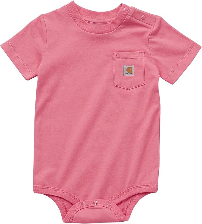 Carhartt Unisex Baby, Short-sleeve Bodysuit Pocket T-shirt | Cotton Jersey | by Carhartt