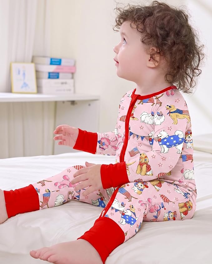 babee Reshinee Viscose derived from bamboo Baby Pajamas Convertible Footie - Image 6