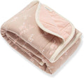 Burt's Bees Baby Organic Cotton Infant Reversible Blanket, Nursery Bedding | by BurtsBeesBaby