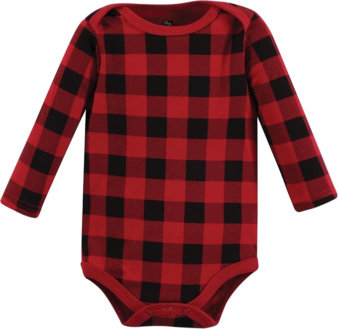 Hudson Baby baby-boys Cotton Long-sleeve Bodysuits 3-pack - Image 5