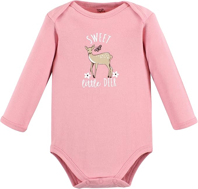 Touched by Nature Unisex Baby Organic Cotton Long-Sleeve Bodysuits - Image 5