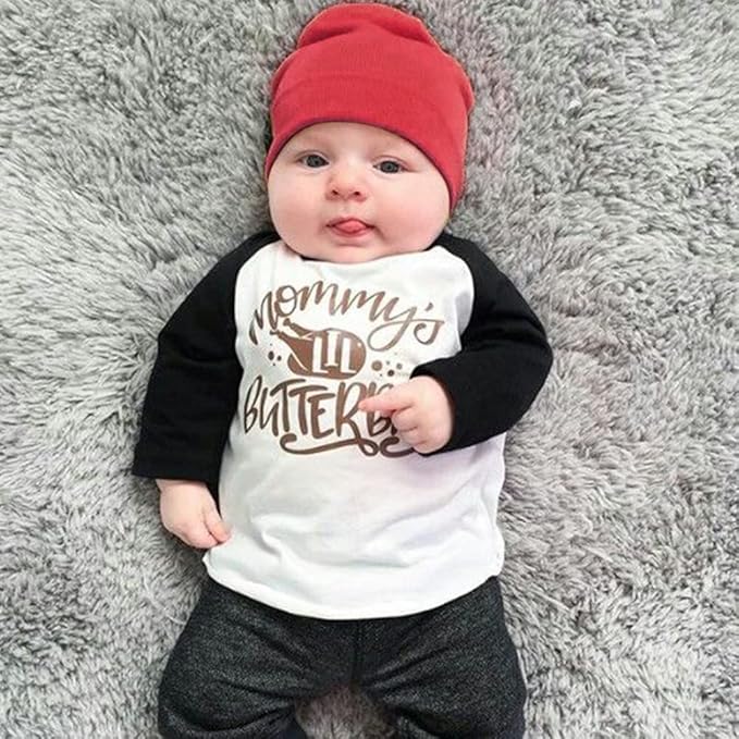 DRESHOW BQUBO 8 Pack Unisex Baby Beanie Hat Infant Toddler Kid Hats Baby Soft Cute Knit Cap Nursery Beanie