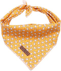 Lionet Paws Halloween Dog Bandana, Fabric Ghost Dogs Kerchief by lionetpaws
