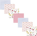 Hudson Baby Unisex Baby Cotton Poly Flannel Receiving Blankets Bundle, Soft by HudsonBaby