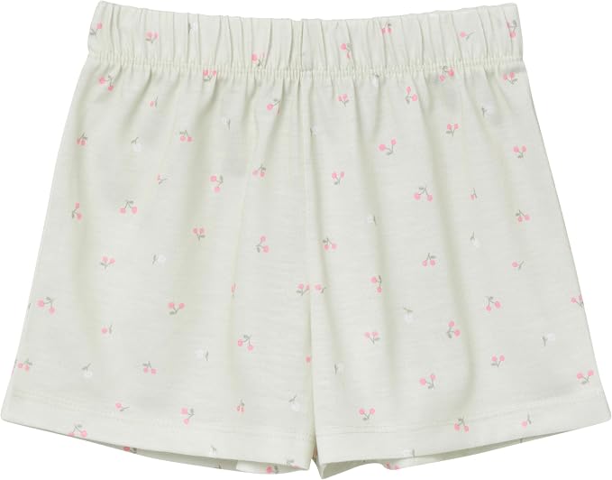 Gerber Baby & Toddlers Girls 2 Piece Coat Style Pajama Short Set - Image 4