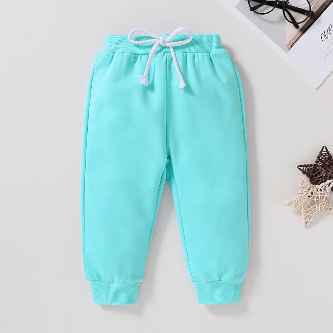 Happy Town Baby Fall Outfits for Girl Boy Long Sleeve Hoodie Top and Long - Image 5