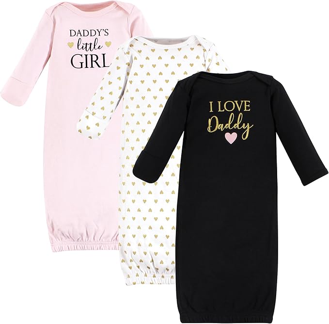 Hudson Baby unisex-baby Cotton Gowns by HudsonBaby