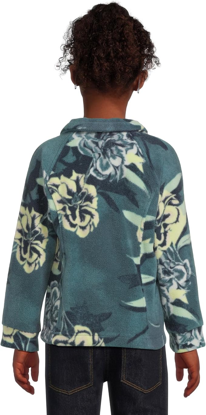 Columbia Youth Girls Benton Springs II Printed Fleece Jacket - Image 2