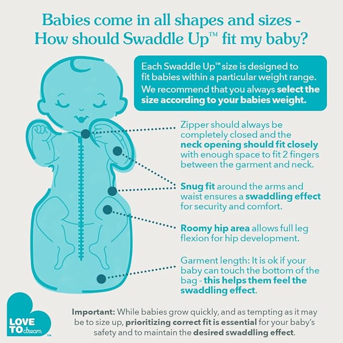 Love to Dream Swaddle UP, Baby Sleep Sack, Self-Soothing Swaddles for Newborns, Improves Sleep, Snug Fit Helps Calm Startle Reflex, New Born Essentials for Baby, 1.0 TOG, 5-8.5 lbs, Deep Olive