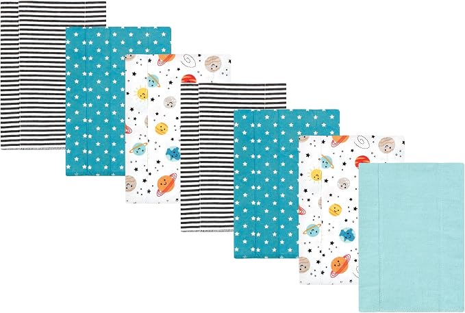 Luvable Friends Hudson Baby Flannel Burp Cloths 7pk by Luvable+Friends