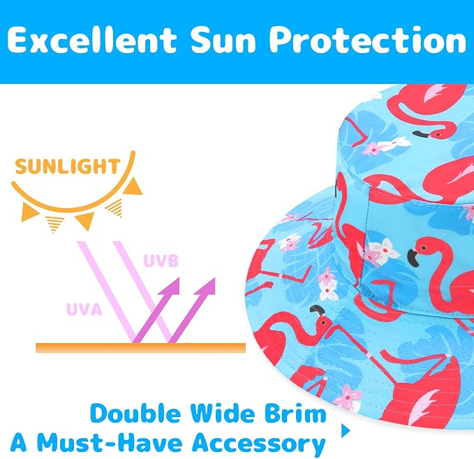 Baby Sun Hat Baby Boy Hats Toddler Hat UPF 50+ Bucket Hat - Image 5
