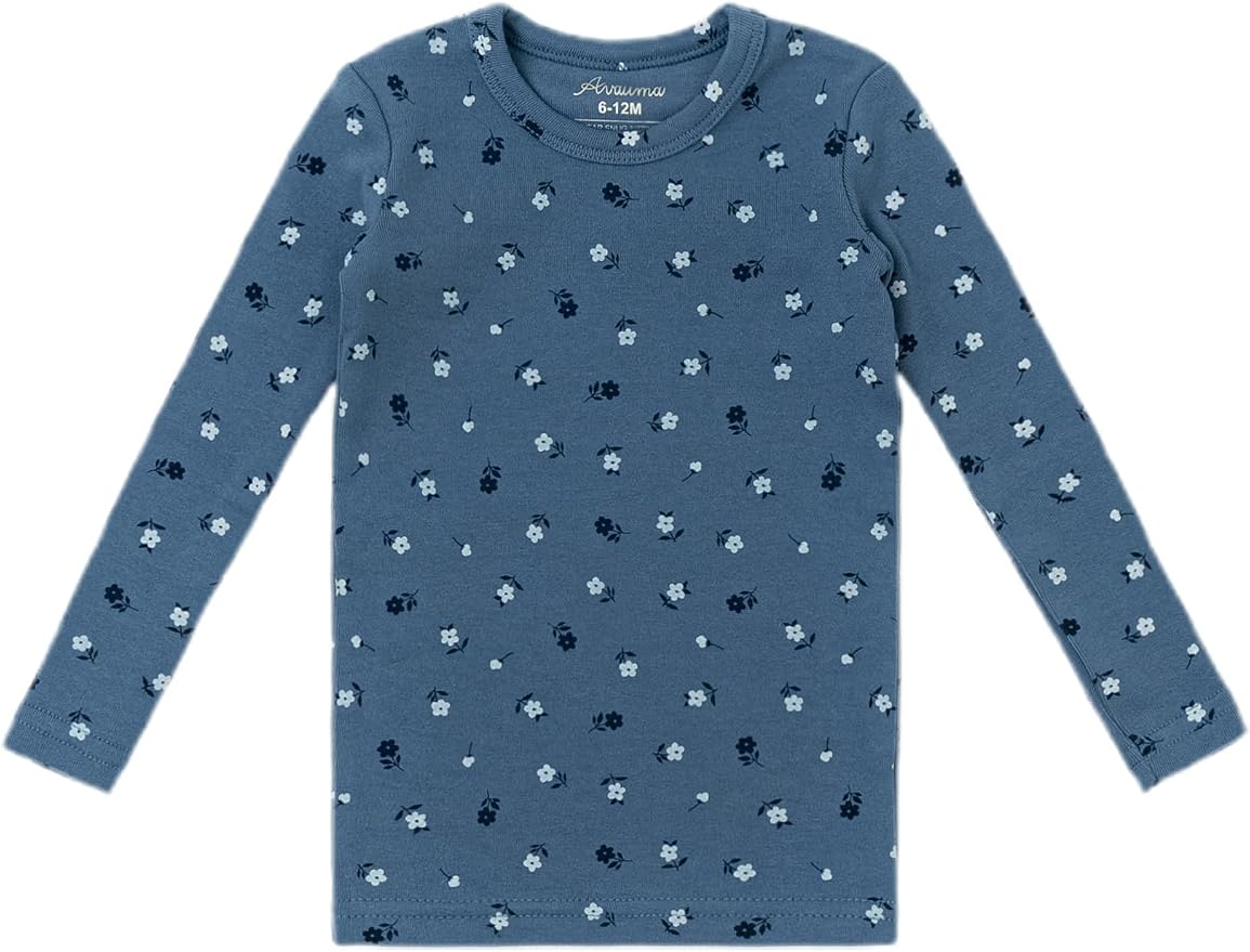 AVAUMA Baby Boys Girls Pajama Set 6M-7T Kids Cute Toddler Snug fit Pattern - Image 3