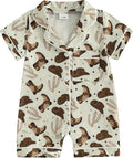 Balaflyie Newborn Summer Pajamas Baby Boy Girl Button Down Romper Cute Infant by Balaflyie