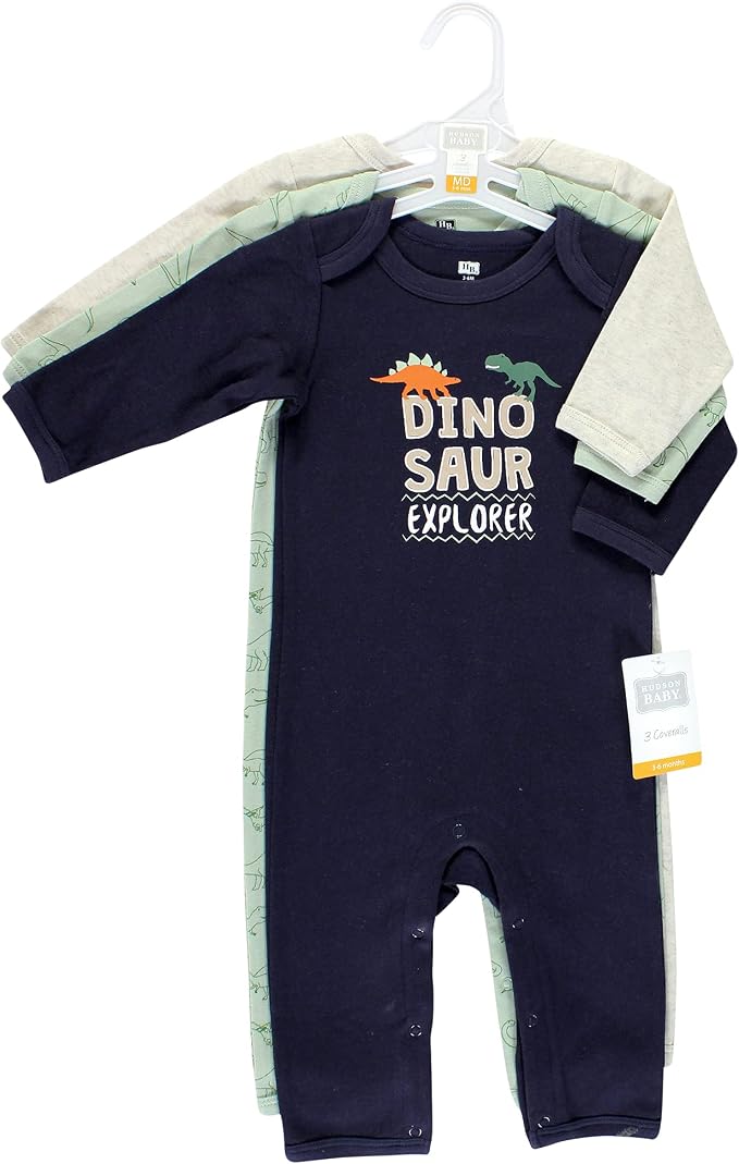 Hudson Baby unisex-child Cotton Coveralls - Image 2