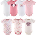 The Peanutshell Baby Girl Short Sleeve Bodysuits by ThePeanutshell