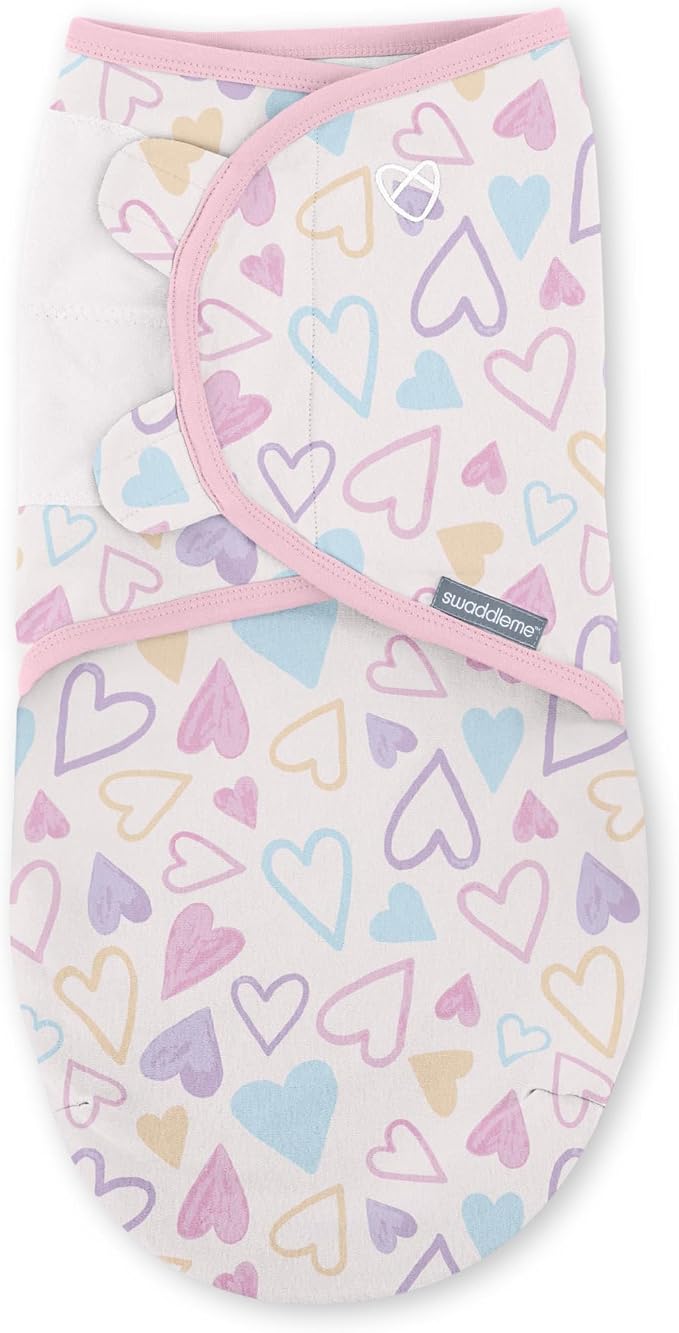 SwaddleMe by Ingenuity Original Swaddle, 100% Cotton, Improves Sleep & Calms - Image 4