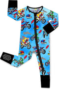 babee Reshinee Bamboo Viscose Baby Footie Pajama, Zipper Sleeper Boys Girls | by babeeReshinee