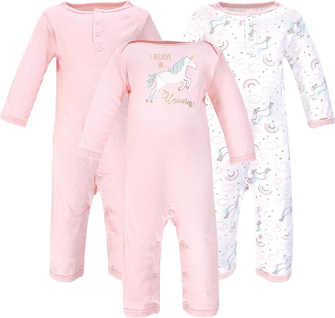 Hudson Baby unisex-child Cotton Coveralls by HudsonBaby