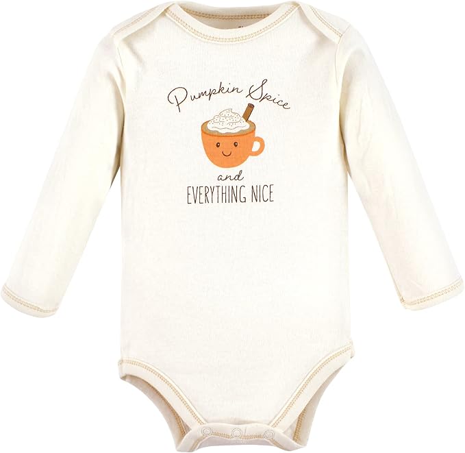 Touched by Nature Unisex Baby Organic Cotton Long-Sleeve Bodysuits - Image 3