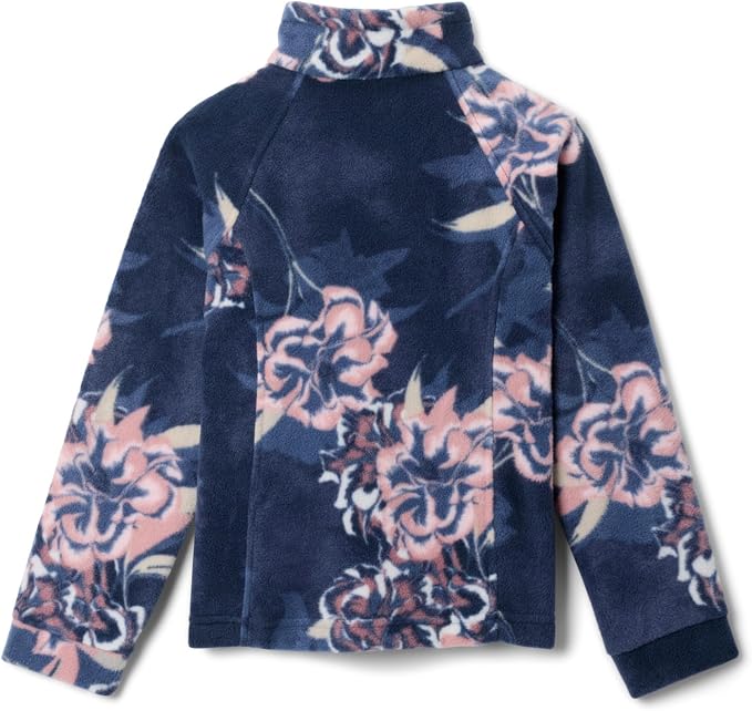 Columbia Youth Girls Benton Springs II Printed Fleece Jacket - Image 3