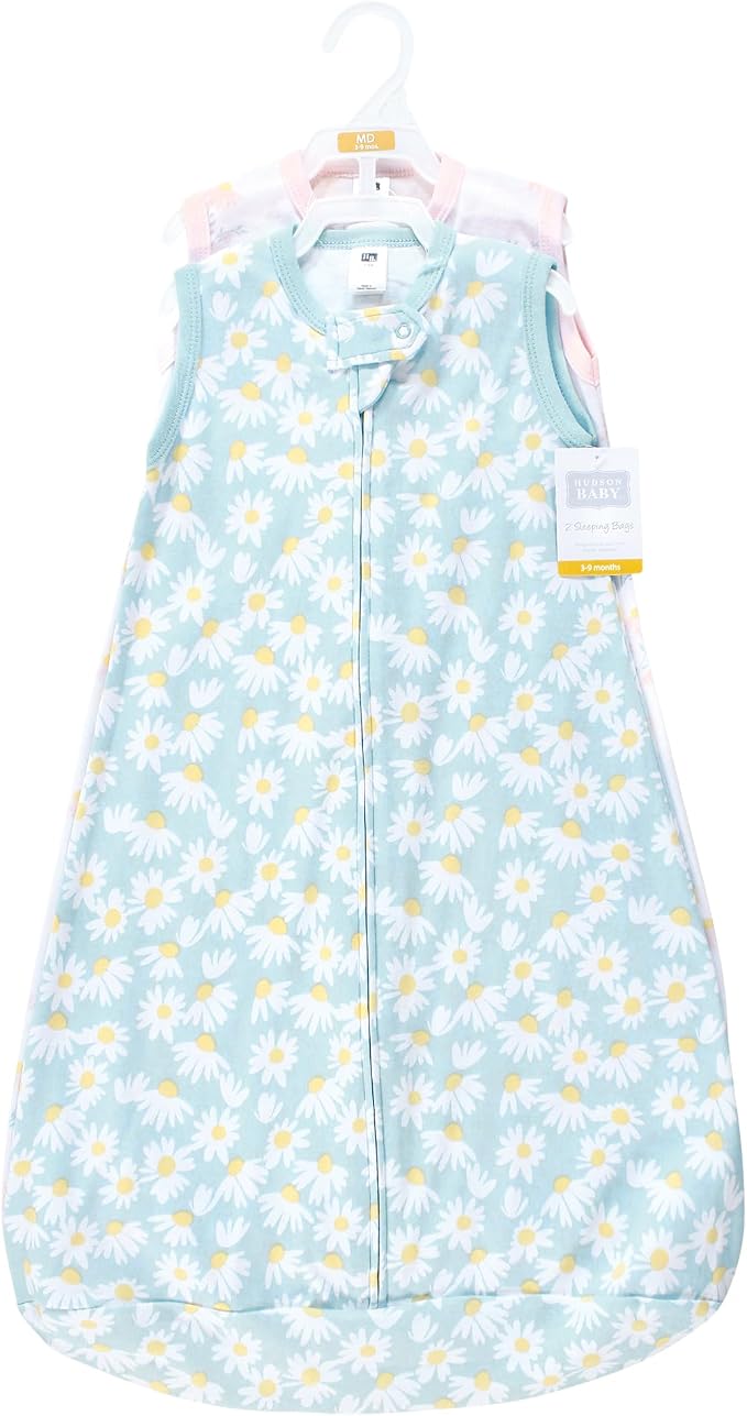 Hudson Baby Unisex Baby Cotton Long-Sleeve Wearable Sleeping Bag - Image 2