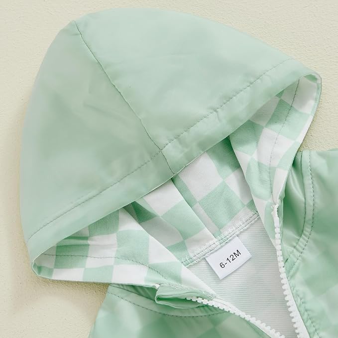 MERSARIPHY Toddler Boy Hoodies Jacket Baby Boy Lightweight Zip Up Coat - Image 5